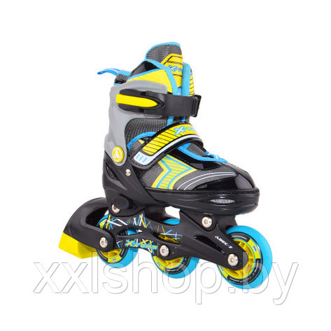Роликовые коньки Alpha Caprice X-Team green р-р 35-38, фото 2