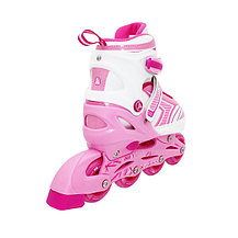 Раздвижные роликовые коньки Alpha Caprice X-Team pink р-р 27-30, фото 2