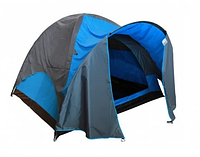 Палатка туристическая 3-х местная с тамбуром, арт LanYu 1705 (220+110x220x155см)