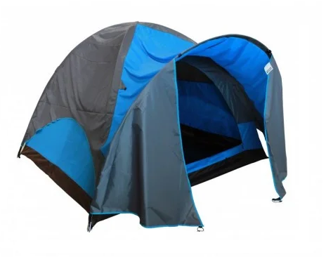 Палатка туристическая 3-х местная с тамбуром, арт LanYu 1705 (220+110x220x155см), фото 1