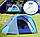 Палатка туристическая 3-х местная с тамбуром, арт LanYu 1705 (220+110x220x155см), фото 2