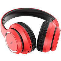 Беспроводные наушники - HOCO W28, Bluetooth 5.0, AUX, микрофон, 250mAh (10 часов), красные