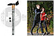 Телескопические палки для скандинавской ходьбы Nordic Walking Carbon 60, 2 шт, фото 2