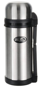 Вакуумный термос с ручкой Biostal NG-1500-1 для чая кофе металлический 1,5л биосталь нержавейка