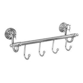 Полотенцедержатель с 4-мя крючками Hestia хром