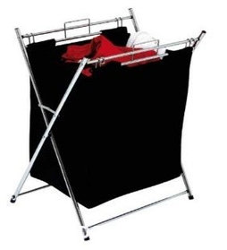 Корзина для белья тканевая складная 280847 черная