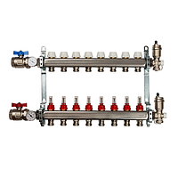 Коллектор для тёплого пола на 8 выходов