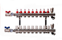 Коллектор для теплого пола на 9 выходов