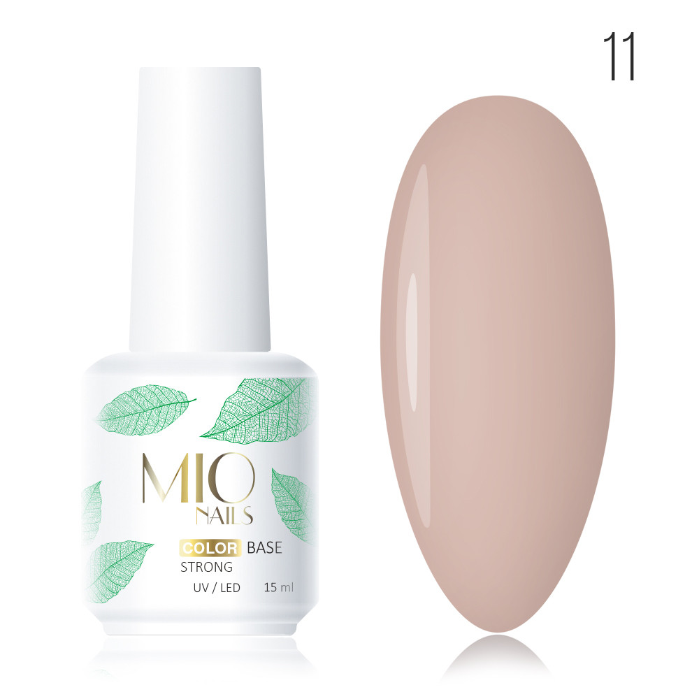 Цветная база Color Base Strong МIO Nails тон 11, 15 мл