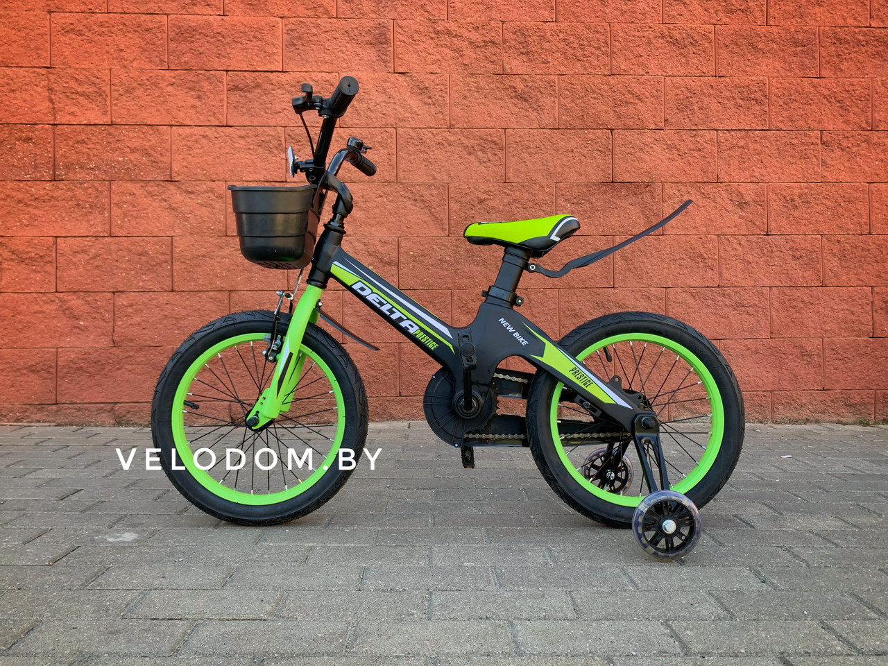 Велосипед детский Delta Prestige 16" зеленый