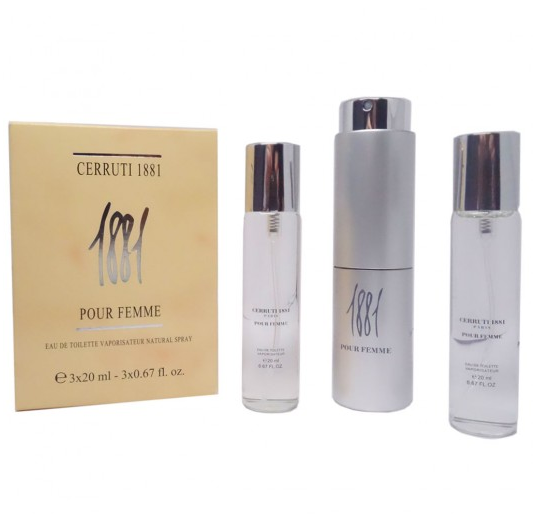 Парфюмерный набор CERRUTI 1881 / edp 3*20 ml