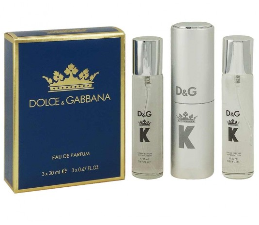Парфюмерный набор Dolce Gabbana K / edp 3*20 ml