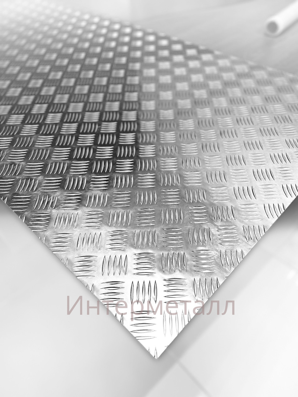 Лист алюминиевый рифленый квинтет, А5Н2, размер 1.5x1200х3000 мм. - фото 3 - id-p153471274