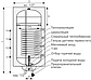 Комбинированный бойлер Galmet NEPTUN KOMBI SGW(S) 120-L SH [120 л], фото 2
