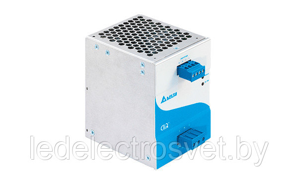 Блок питания импульсный CliQ II, 240W, 10A, 85_264VAC (120_375VDC) / 24VDC, DIN35, клемн. колодка, ал. корпус - фото 1 - id-p153476327