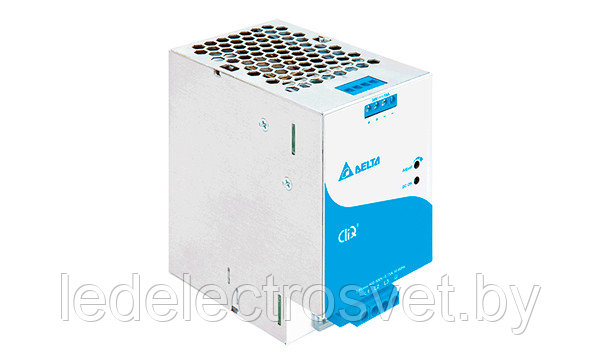 Блок питания импульсный CliQ II, 240W, 10А, 3(2)х320_600VAC (450_800VDC) / 24VDC, DIN35, винт. клеммы, ал. - фото 1 - id-p153476328