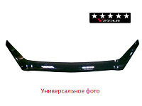 Дефлектор капота VSTAR Hyundai Santa Fe I 2000-2006 с загибом. РАСПРОДАЖА