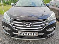 Дефлектор капота SIM Hyundai Santa Fe с 2012