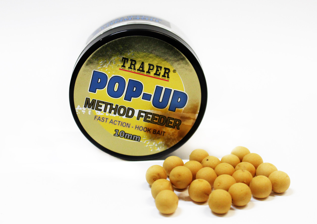 Бойлы "TRAPER" "Pop-Up Method Feeder" 10мм, Орех тигровый