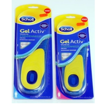 Гелевые стельки для обуви Scholl Gel Active (Шоль Гель Актив)