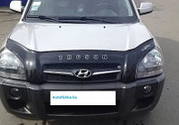 Дефлектор капота Vip tuning Hyundai TUCSON 2004-2008 c клыками