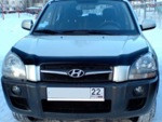Дефлектор капота SIM Hyundai TUCSON 2004-2008. РАСПРОДАЖА