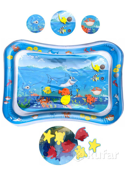 Водный детский развивающий коврик Аквариум, 65 см (расцветпи в ассортименте) - фото 2 - id-p153482165