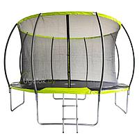 Батут Fitness Trampoline GREEN 12 FT Extreme Inside