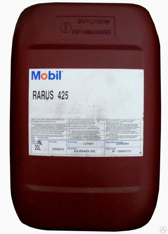 Масло компрессорное Mobil Rarus 425