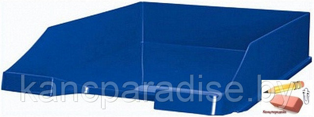 Лоток для бумаги горизонтальный Han, синий, арт.021149
