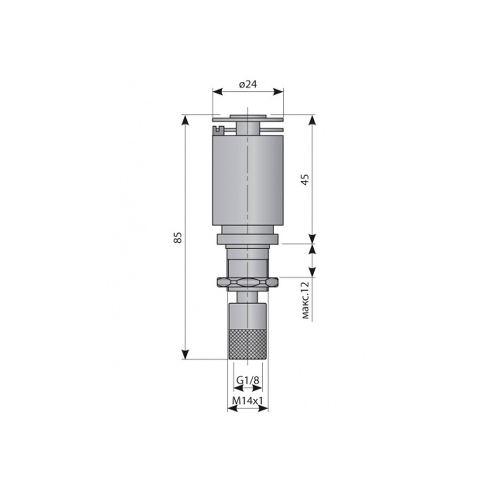Конденсатоотводчик автоматический (поплавковый) AOK 16F для фильтров Omega Air - фото 2 - id-p102642131