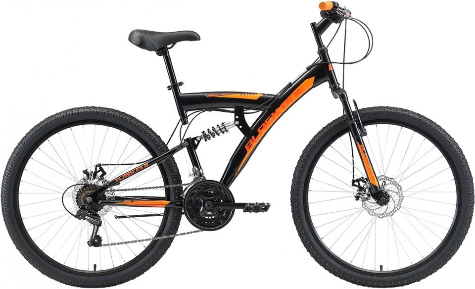 Black One Flash FS 26 D чёрный/оранжевый