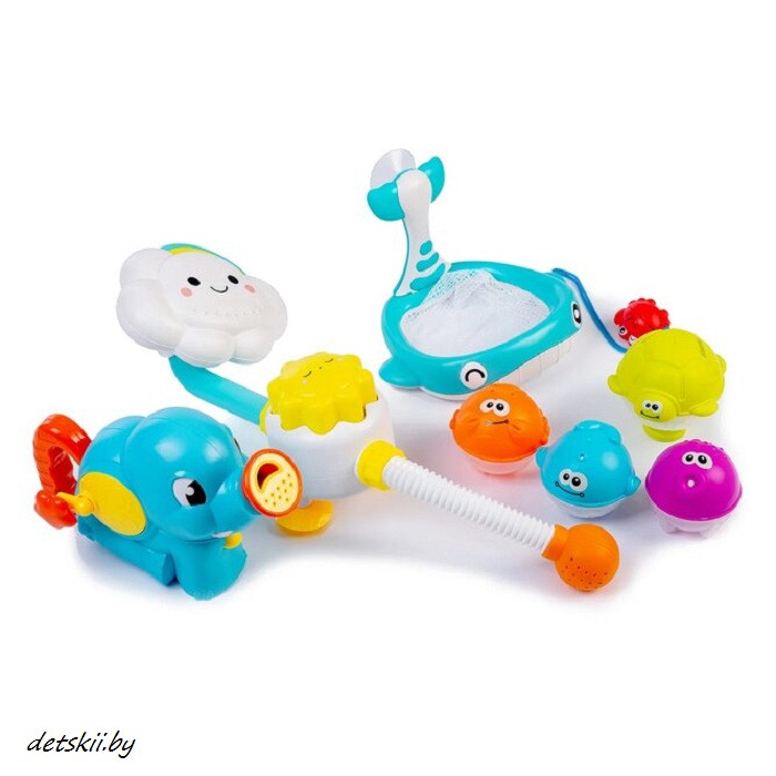 Набор игрушек для игры в ванной Babyhit Aqua Fun 3 - фото 1 - id-p153554570