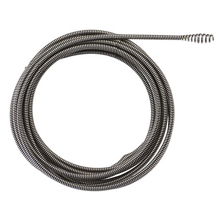 Троссик для прочистной машины 8мм x 7.6м spiral, bulb auger, шт, фото 2