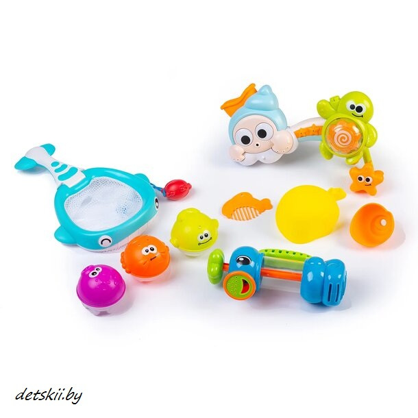 Набор игрушек для игры в ванной Babyhit Aqua Joy 3 - фото 1 - id-p153559218