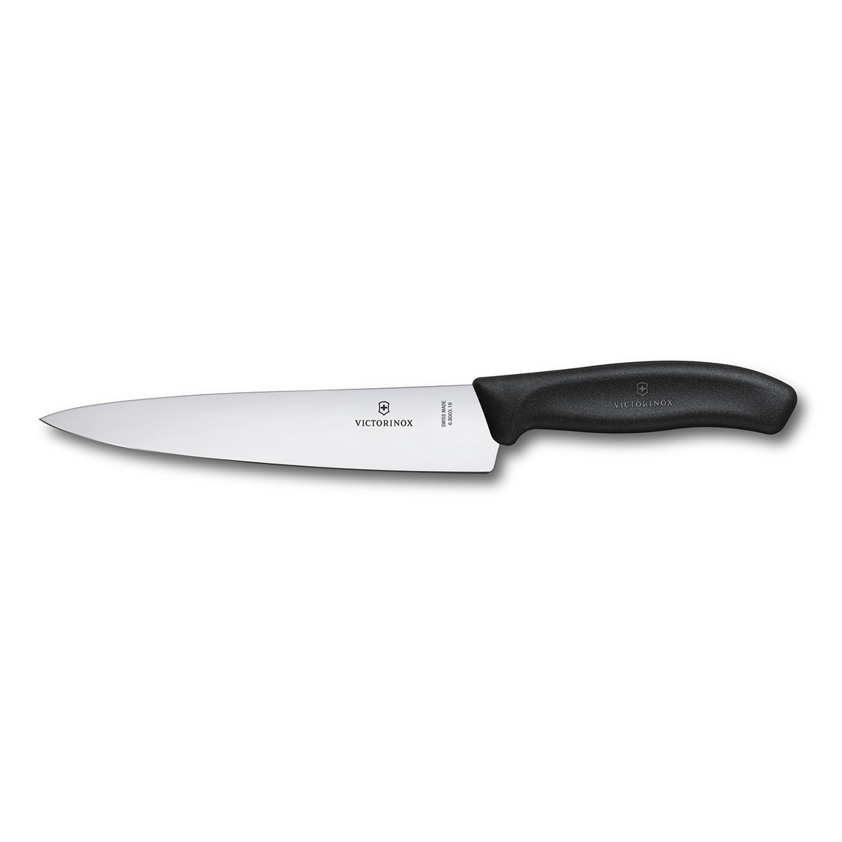 Нож разделочный 19см. черный,Victorinox в блистере - фото 1 - id-p153559439