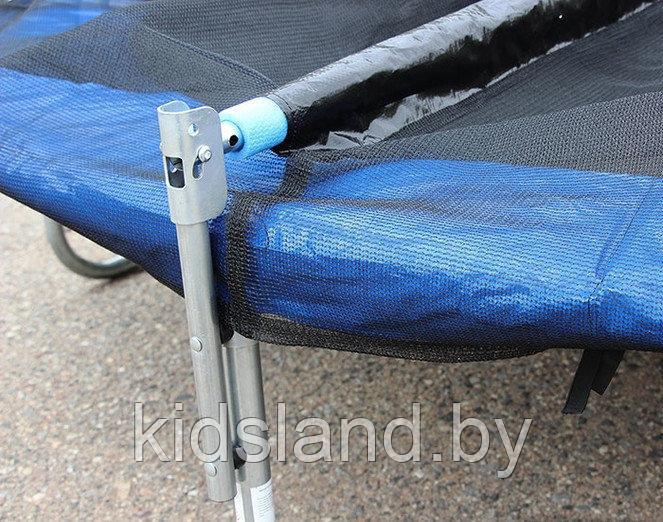 Батут Bebon Sports 10ft (312 см) с внешней сеткой безопасности и лестницей, складные стойки - фото 3 - id-p95917463