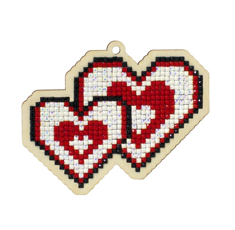 Набор для творчества Подвеска «Влюбленные сердца» - фото 1 - id-p153562018