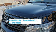 Дефлектор капота SIM Infiniti QX56 c 2010. РАСПРОДАЖА