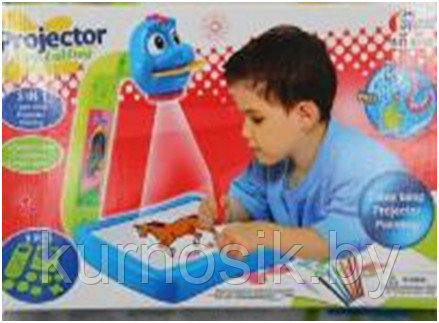 Магнитная доска с проектором "Динозаврик" для мальчика (Арт. 8192) - фото 2 - id-p153574248