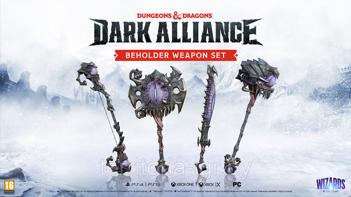 Dungeons & Dragons: Dark Alliance. Издание первого дня PS5 (Русские субтитры) - фото 2 - id-p153574723