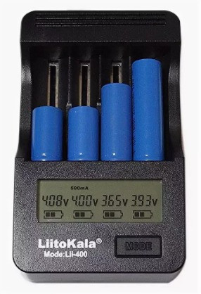 Зарядное LiitoKala Lii-400 - фото 5 - id-p153576125