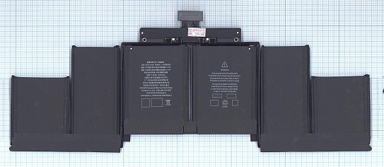 Аккумулятор (батарея) для Apple MacBook A1398 mid 2015 (A1618) 11.36V 99.5Wh