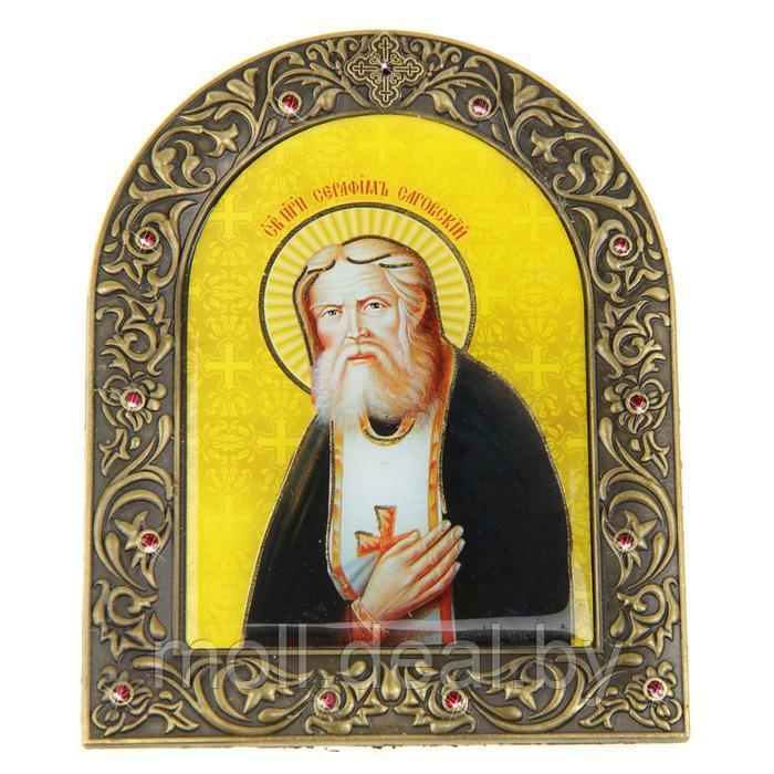 Икона "Серафим Саровский" на подставке - фото 1 - id-p153546235