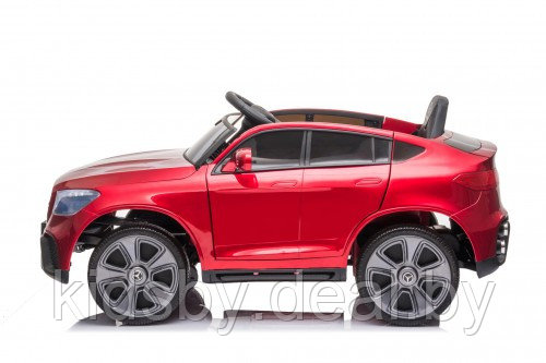 Детский электромобиль RiverToys Mercedes-Benz GLC K555KK (вишневый) автокраска лицензия - фото 2 - id-p153577974