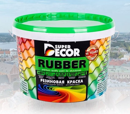 Резиновая краска SUPER DEKOR 40 кг (Под заказ)