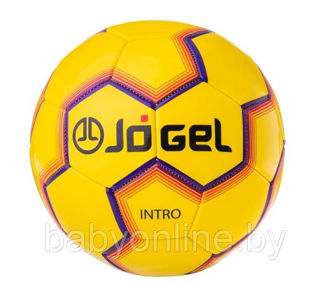 Мяч футбольный Jogel JS-100 Intro №5 жёлтый - фото 1 - id-p153586935