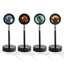 Светодиодная лампа с эффектом заката Sunset Lamp, фото 3