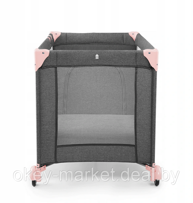 Детский манеж-кровать Kinderkraft JOY розовый - фото 4 - id-p153587145