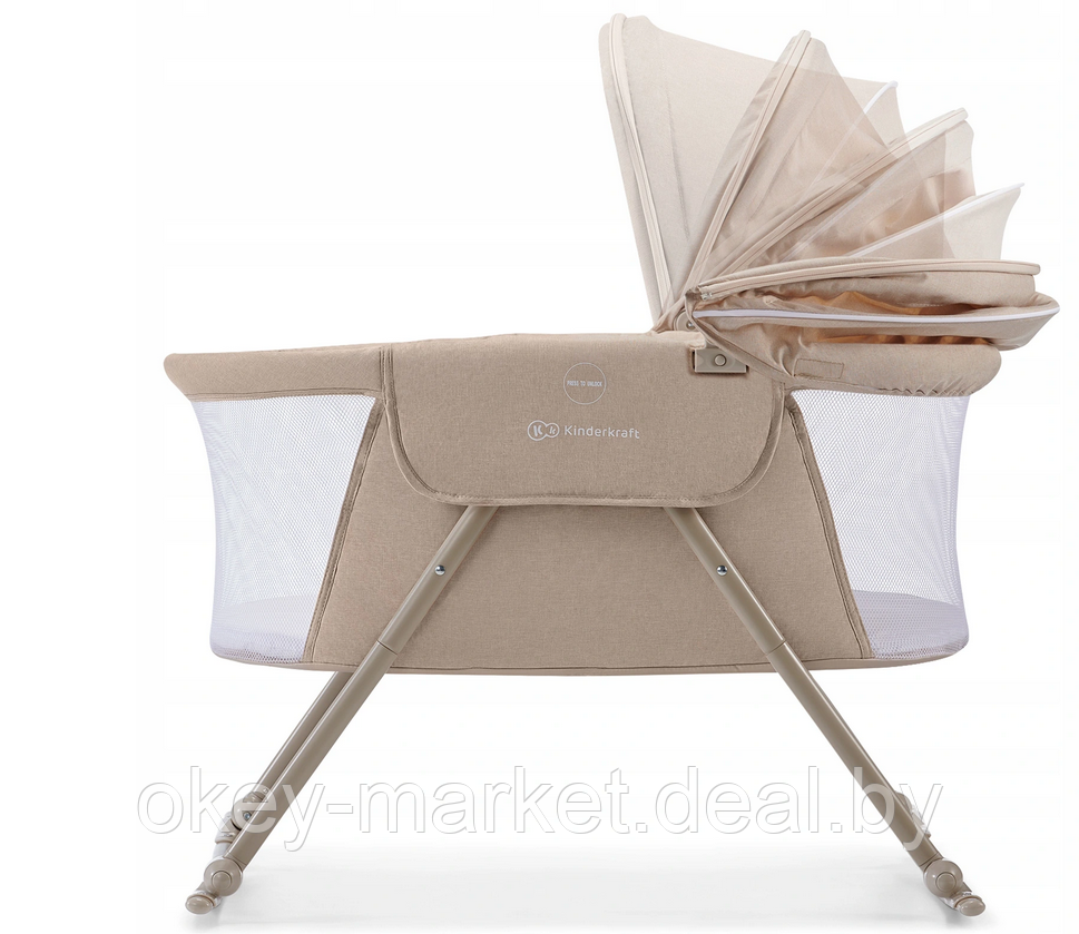 Детская кроватка-люлька Kinderkraft Lovi Beige - фото 8 - id-p153592363